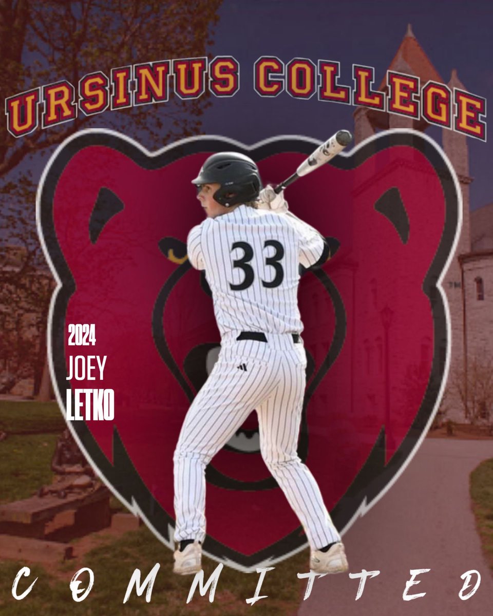 I am excited to announce that I am furthering my academic and athletic career at Ursinus College. Thank you to my family, coaches, teammates, and friends who have helped me along the way. Go Bears! 
<a href="/UrsinusBaseball/">Ursinus Baseball</a> <a href="/brbaseball/">B-R Baseball</a> <a href="/PA_Shockers/">Shockers Baseball</a>
