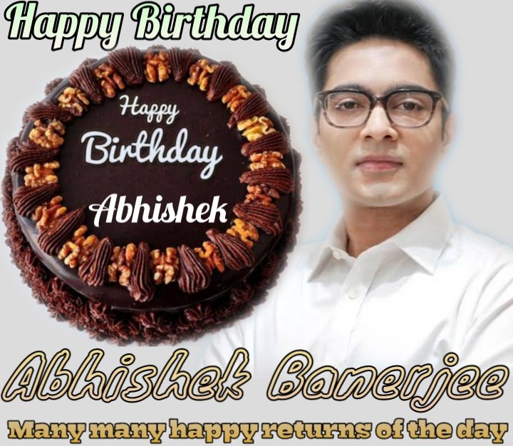 futureinbengal's tweet image. Happy Birthday to you
@AITCofficial General Secretary @abhishekaitc
Best wishes and congratulations.
Many many happy returns of the day. 
#AITCITSMCell

#TMYC #55NoWoardTMYC