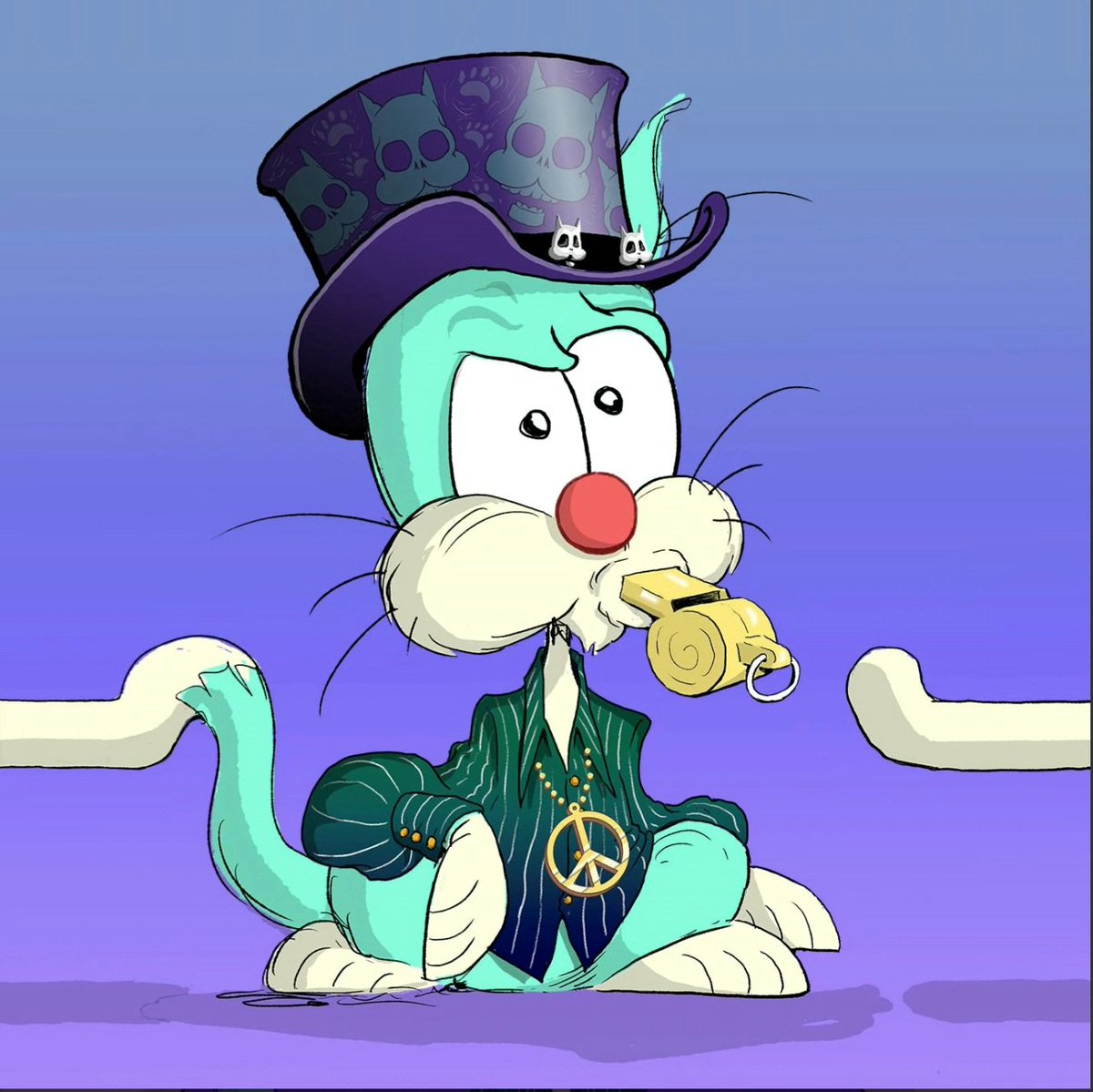 tuck_nft's tweet image. A lot of buzz about @TheSimpsons episode last night! If you love the Simpsons go check out @HiddenKittenCTY! 
@tubatron is the artist and the community is nothing short of amazing!  😼🔥
#HKC #TheSimpsons