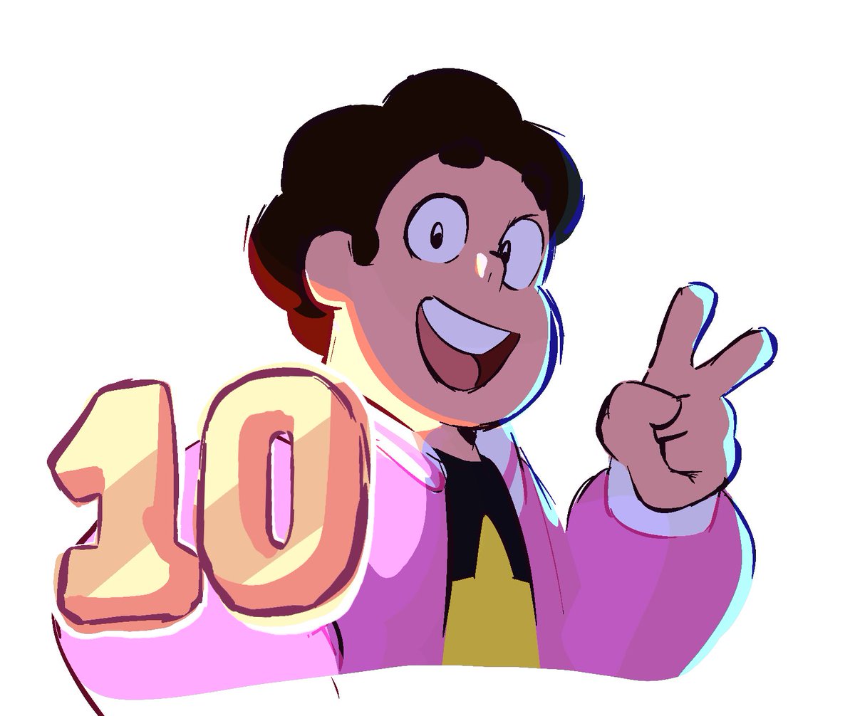 I'm a little late, but happy 10 year anniversary to Steven Universe !!