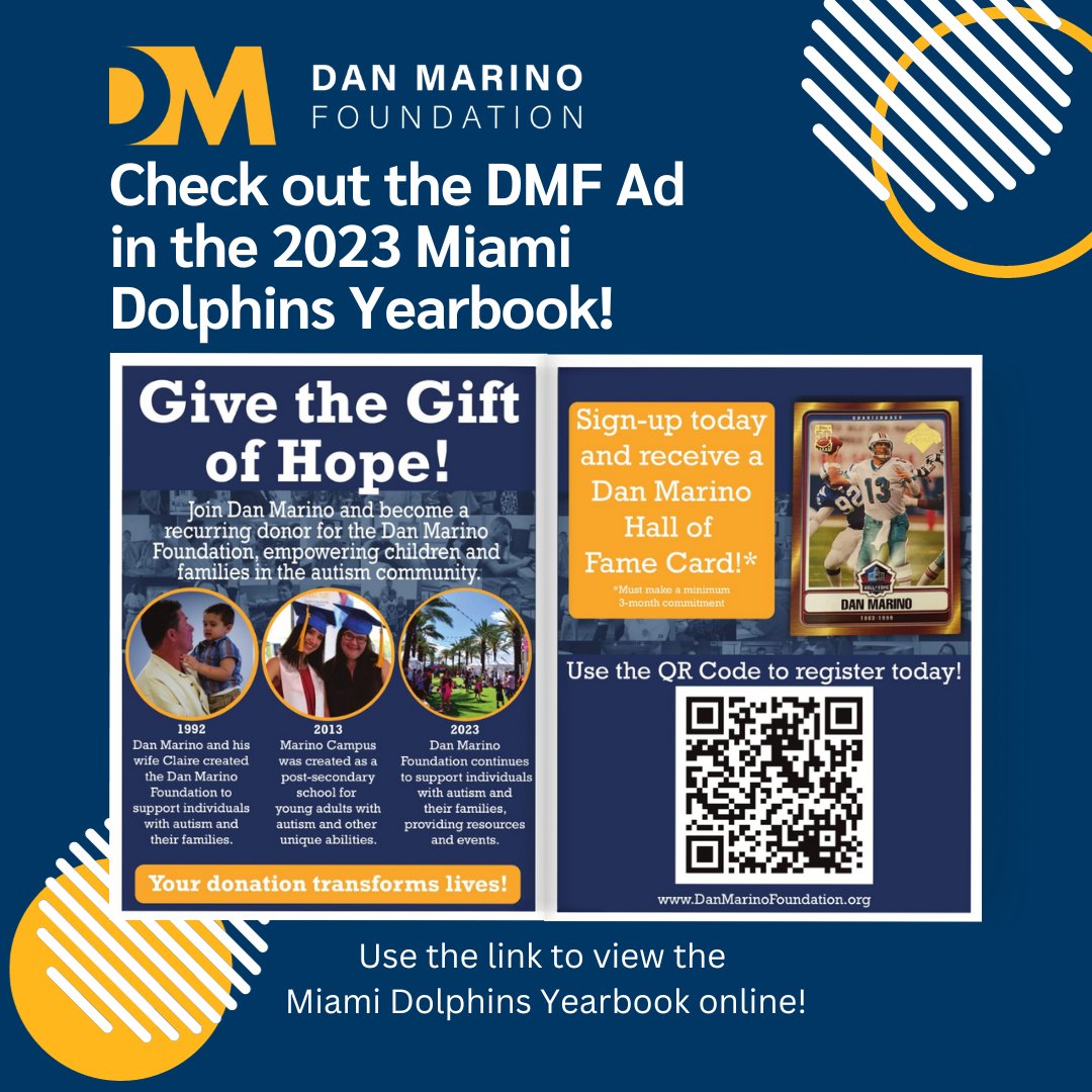 Check out the Miami Dolphins Yearbook using the link below!
bit.ly/3so2MGr