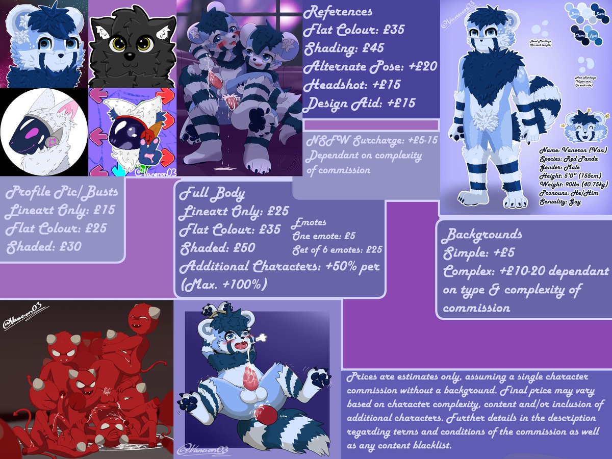 Figured if I'm gonna advertise my comms, ill do the *spicy* link on this account :3c
bit.ly/3FOtYRQ
#commissions #commissionsopen #furry #furryart