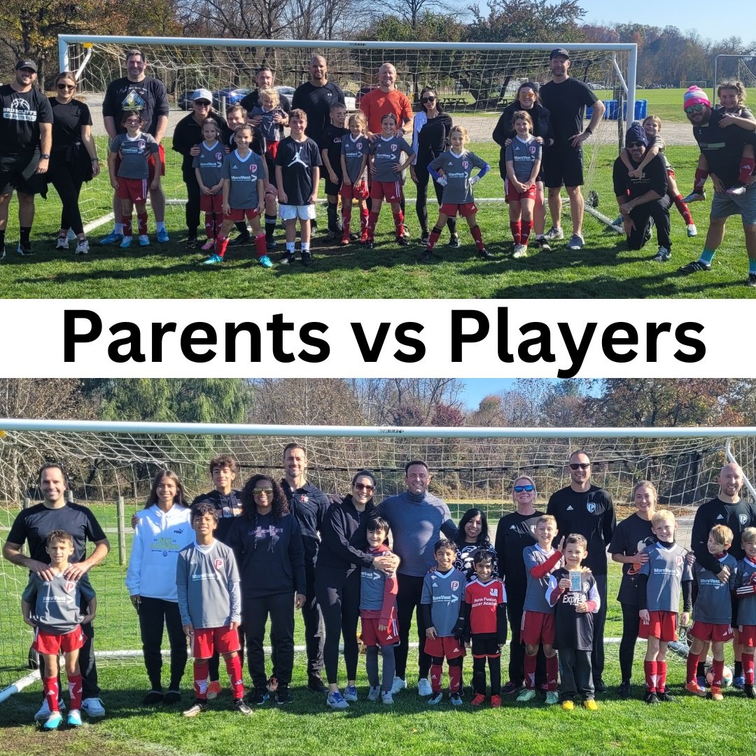 PennFusion_SA's tweet photo. The 2014 Reds Boys & 2015 Reds Girls battled their parents on Sunday morning to wrap up their successful Fall season! The players may have some dishes to do this week! #FusionFun https://t.co/FlCscRRIcv