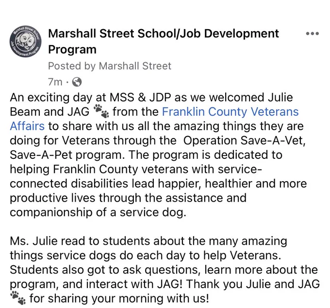 Image from Marshall St. / JDP (@marshallstjdp)