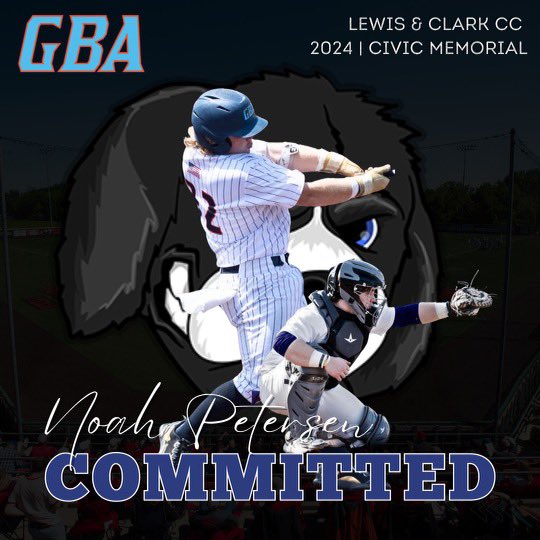 I’m exited to announce that I will be furthering my academic and athletic career at Lewis and Clark CC. I would like to thank everyone who has supported me along the way! 
<a href="/GbaDevelopment/">GBA Development</a>  @C_M_Baseball 
@PBRIllinois