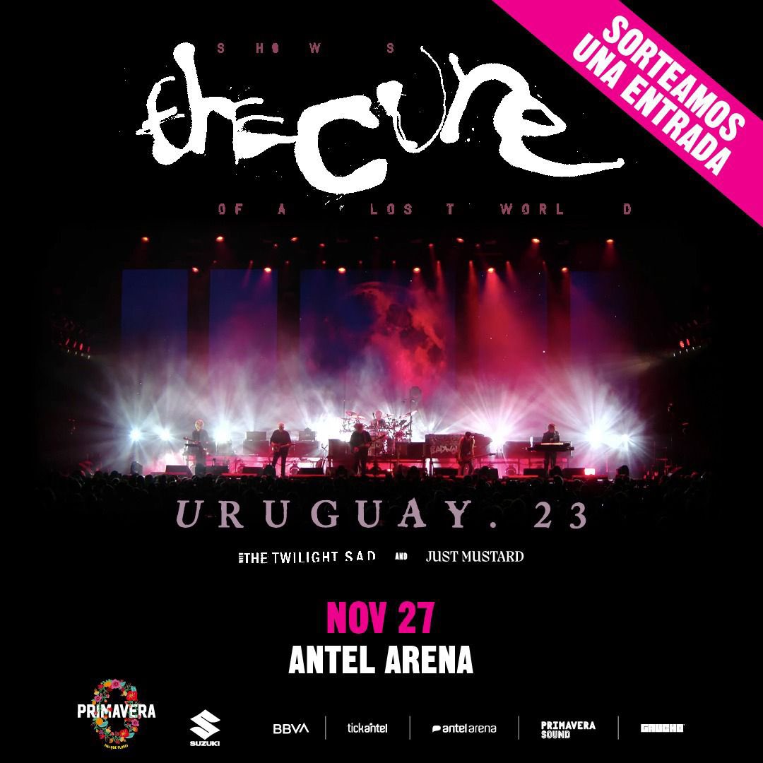 ¡Ganá una entrada para The Cure!

La noche del 27 de noviembre será histórica, épica, y queremos que nos acompañes. 

Para participar:
- Seguí nuestra cuenta.
- Dale RT a este tweet.

Tenés tiempo hasta el 25 de noviembre para participar.