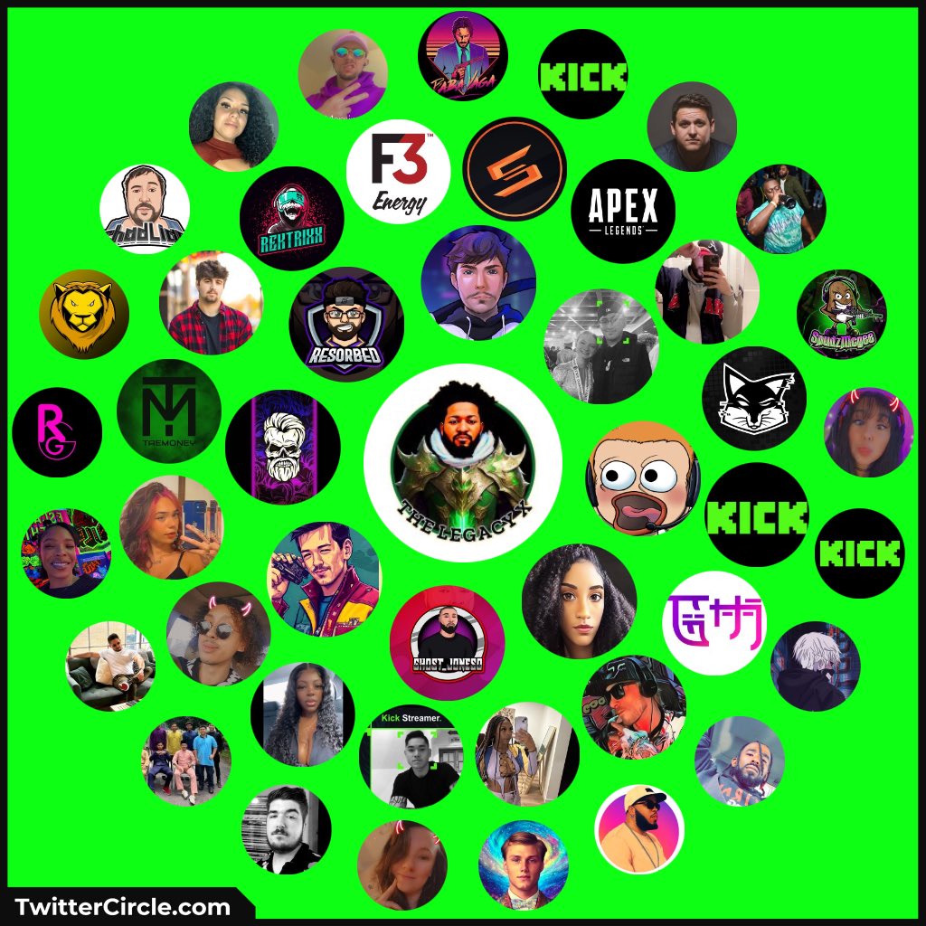 TheLegacyX_33's tweet photo. Got all heavy hitters  in my twitter circle LFG ‼️👏🏾👏🏾👏🏾👏🏾 https://t.co/zuFkZBpa8J
