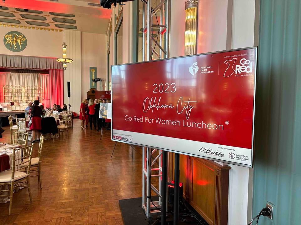 MadisonHornOK's tweet photo. Our Oklahoma community came together for #OKCGoRed to support the @American_Heart’s mission against women’s number one killer: heart disease. Through education and fostering wellness, the AHA continues its vital work to combat heart conditions and strokes, aiming to uplift families and communities towards better health.