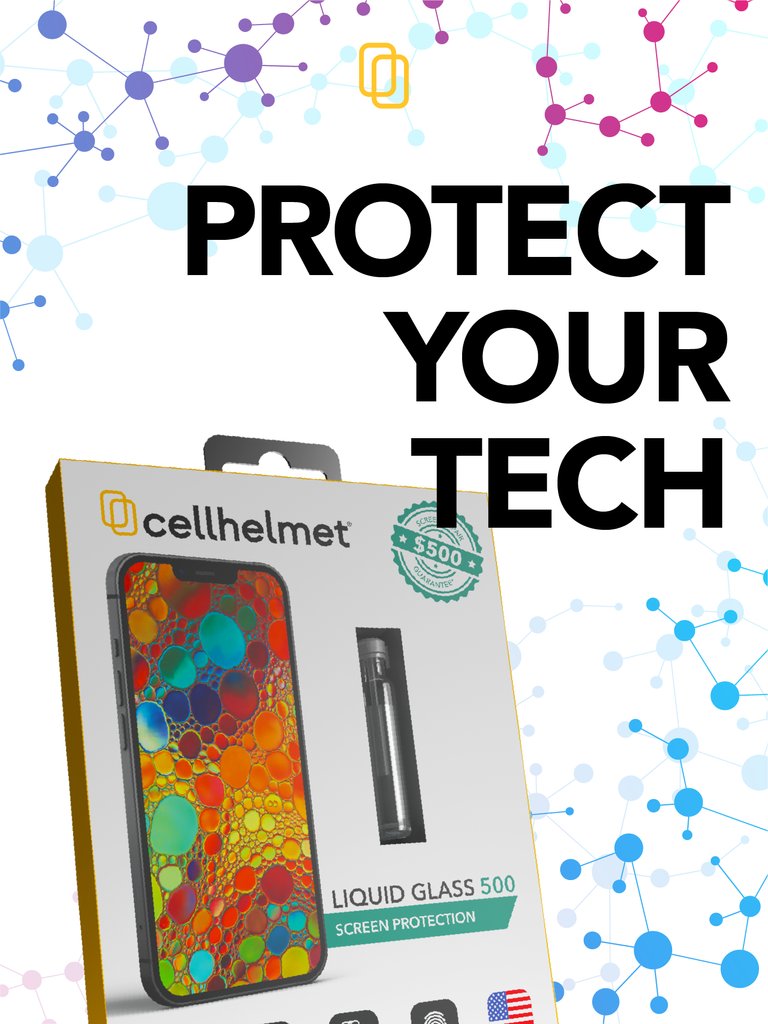 cellhelmet's tweet image. Discover the mesmerizing world of liquid glass, now for 50% off! 
Protect your tech!👏

#liquidglass #cellhelmet #protection #protect