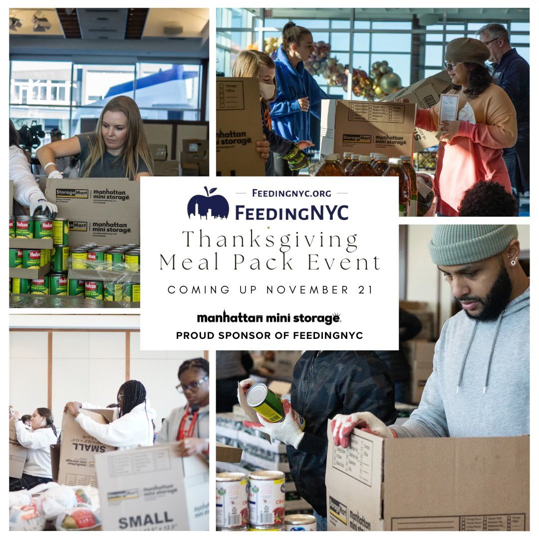 Sponsor Spotlight: we would like to say thank you to @manhattanministorage for their support and donating the boxes