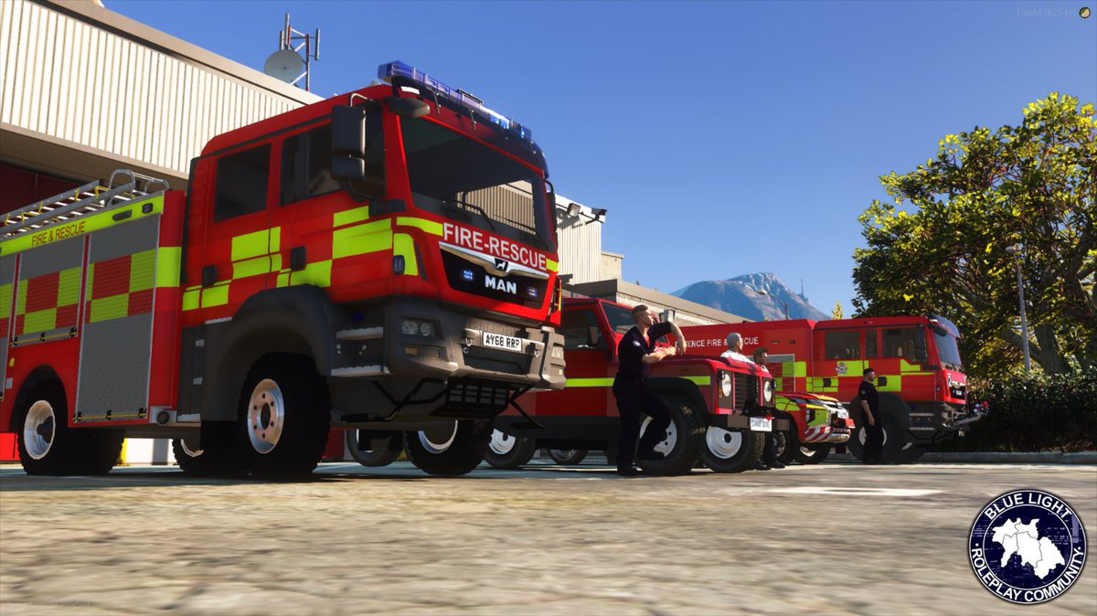 BlueLightRPC's tweet photo. The team at LFB are showing off some of our new fleet at one of their many fire stations spread across the region.

Have what it takes to join them? 

https://t.co/dR18rgjX1o
https://t.co/aLMs6zDtEh

#Fivemrp #Fivem #Roleplay #GTAV #Bluelightrpc https://t.co/v76vZzkb9q