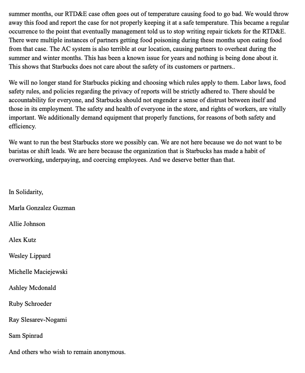 SBWorkersUnited's tweet image. As we get even closer to next week's #RedCupRebellion, more and more partners are standing up to demand a better workplace!

WELCOME the Starbucks partners of Avondale &amp;amp; 116th in Redmond, WA who just filed for a union! ✊🔥