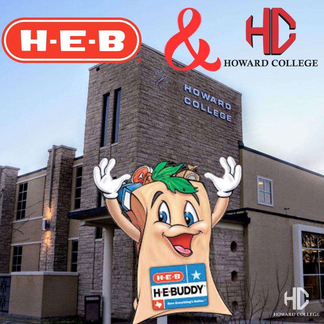HC_BigSpring's tweet photo. Before the Men's Basketball game tomorrow, our friends from HEB will be on campus at 6:00pm with H-E-Buddy taking pictures, giving out goodies, handing out Buddy Bucks and supporting our teams! Dorothy Garrett Coliseum, Tuesday Nov. 7th. See you there !
#HowardBigSpring #HawkMBB https://t.co/SrFmLI3anv