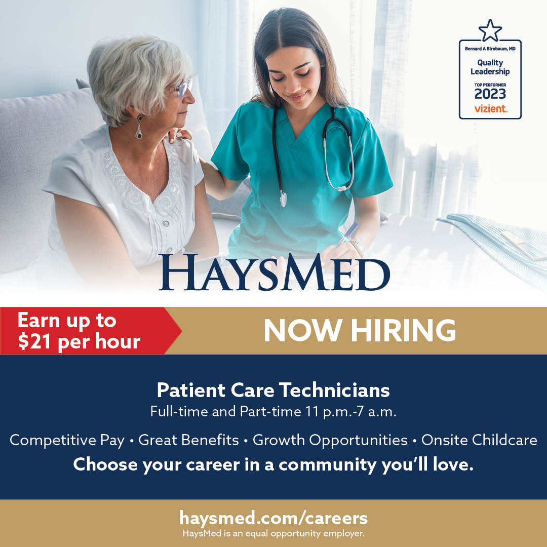 Patient Care Technician Positions - Earn up to $21 an Hour pm.healthcaresource.com/cs/haysmed#/jo…