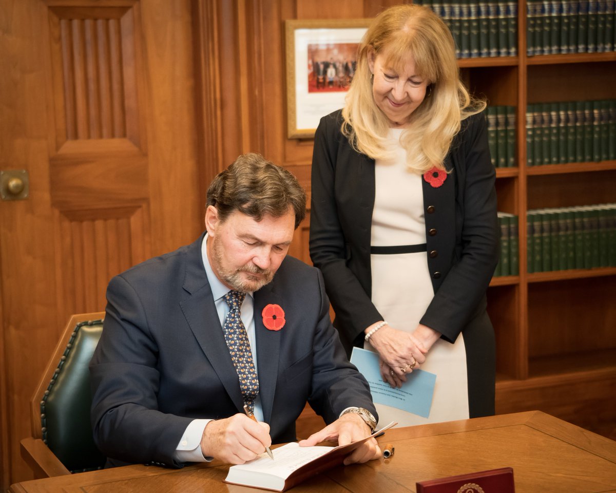 SCC_eng's tweet photo. Today, the Honourable Mary T. Moreau was officially sworn-in as a justice of the Supreme Court of Canada. The private ceremony was presided by Chief Justice Wagner at the Court. Read Justice Moreau’s bio here: https://t.co/I9RumRNwrT https://t.co/6qytigsXBJ