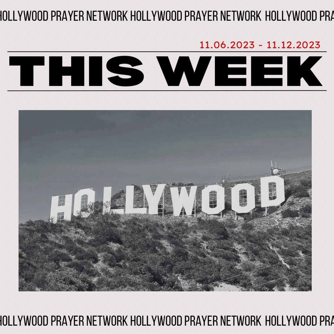 HollywoodPrayer's tweet image. We have many opportunities this week to connect with fellow believers in the industry!

Here’s a taste of what we have this week.

For more information on where to go and who you contact, please visit our website (link in bio).

#laevents #hollywoodprayernetwork #hpn #hollywood