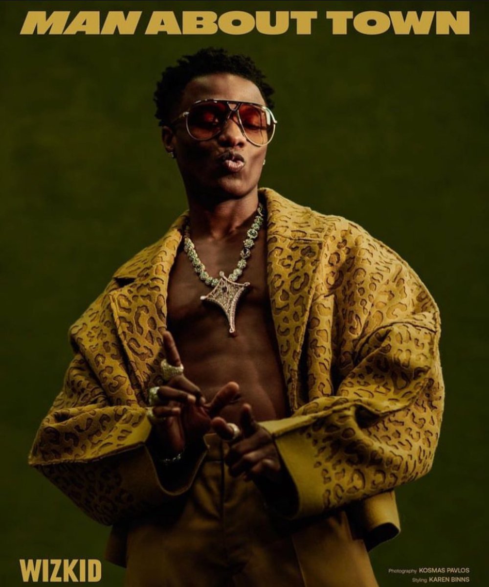 wizkidayomedia's tweet photo. Big Wiz On the cover of @manabouttown ❤️🦅 https://t.co/UbwysYkq9w