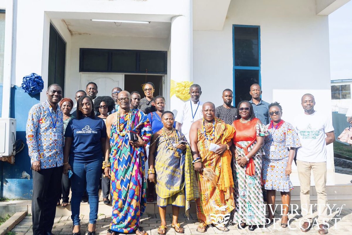 VoiceOfUCC's tweet photo. The University of Cape Coast (UCC) Hospital has been praised by Peer Reviewers of the Central Regional Health Directorate for boosting healthcare quality in the region. 

It scored an impressive 95.6% in adhering to key principles and standards set by the Directorate, which are fundamental to effective healthcare delivery.