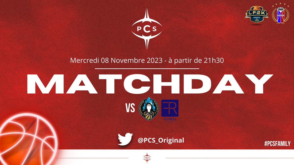 🔴MATCHDAY⚫️

Rendez-vous à partir de 21h30 sur le parquet ! Venez nous soutenir sur twitch.tv/admiralmth🏀

🏆<a href="/LF2K__/">LF2K</a> - Jour 4
🆚@ChampBasketoff
🕘21h30 CET
📈1W - 5L

🏆<a href="/Euro2KLeague/">𝗘𝗨𝗥𝗢 𝟮𝗞 𝗟𝗘𝗔𝗚𝗨𝗘</a> - Day 11
🆚@ruibalformacion
🕙22h45 CET
📈14W - 4L

📌 <a href="/PCS_Original/">Project Conquerors (PCS)</a> #PCSFAMILY #PCSWIN