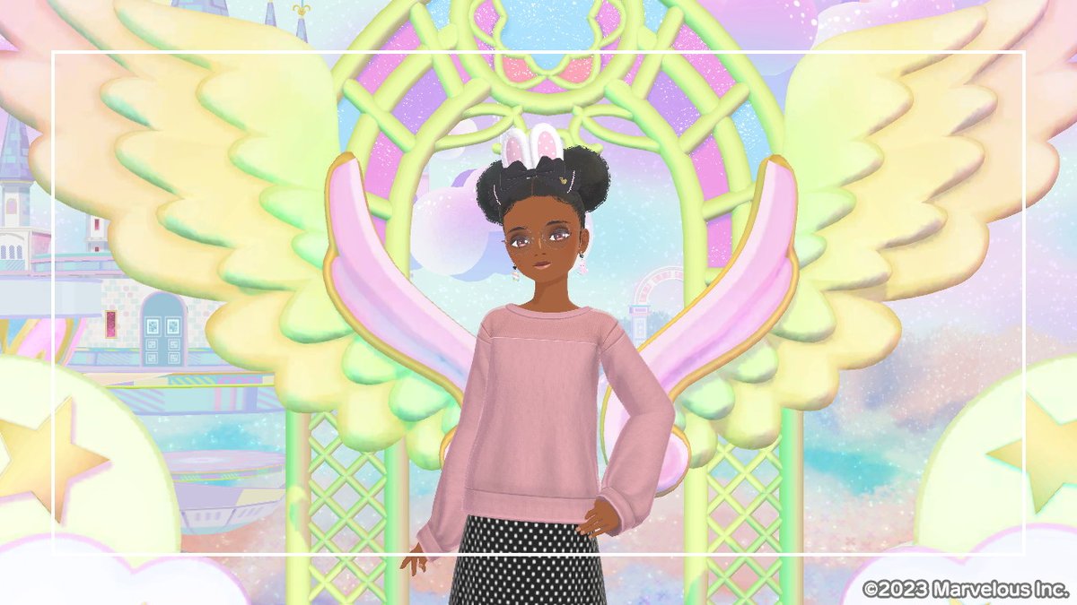 newfoundtendo's tweet photo. I have been enjoying Fashion Dreamer so much! It's so free for you to design whatever you want. Looking forward to the updates--hopefully more body sizes one day. #NintendoSwitch https://t.co/NKmEASnJ7i