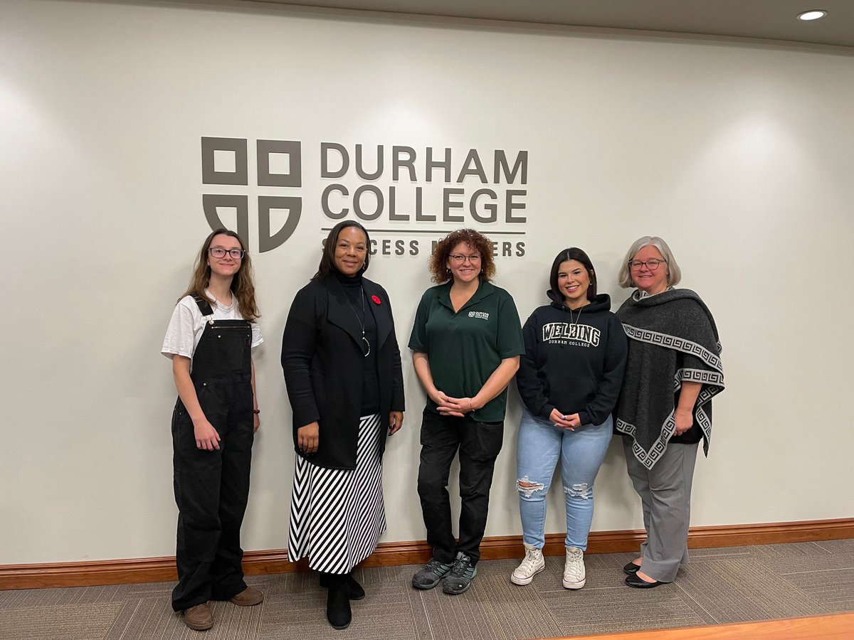 Charmomof5's tweet photo. @durhamcollege's Whitby Campus trains more that 4,000 skilled trades students annually. I had the pleasure of speaking with several women enrolled in the welding program and was encouraged to hear their stories of breaking into this under-represented sector. https://t.co/NAf1KG4hll