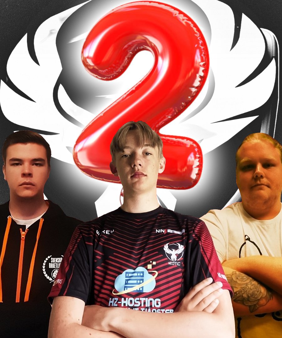 CONFIRMED✅

Laget avslutar ligaspelet som 2:a i <a href="/Sv_Raketligan/">Svenska Raketligan</a> Division 2! En mycket väl genomförd säsong som säkrar organisationens högsta placering någonsin (förutom vinsten i Division 6B förra säsongen av B-laget).

VI SES I DIV 1-KVALET!🚂
#Neotic #SRL #Neotrain