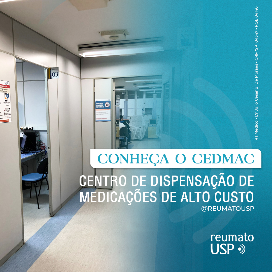 ReumatologiaUSP's tweet photo. O CEDMAC (Centro de Dispensação de Medicações de Alto Custo) é uma parceria de sucesso entre a Reumato USP e a Secretaria de Estado da Saúde de São Paulo. https://t.co/OxrWWJISZq