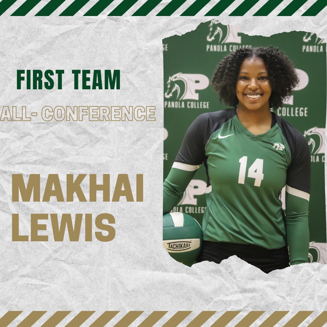 Panola College VB tweet media