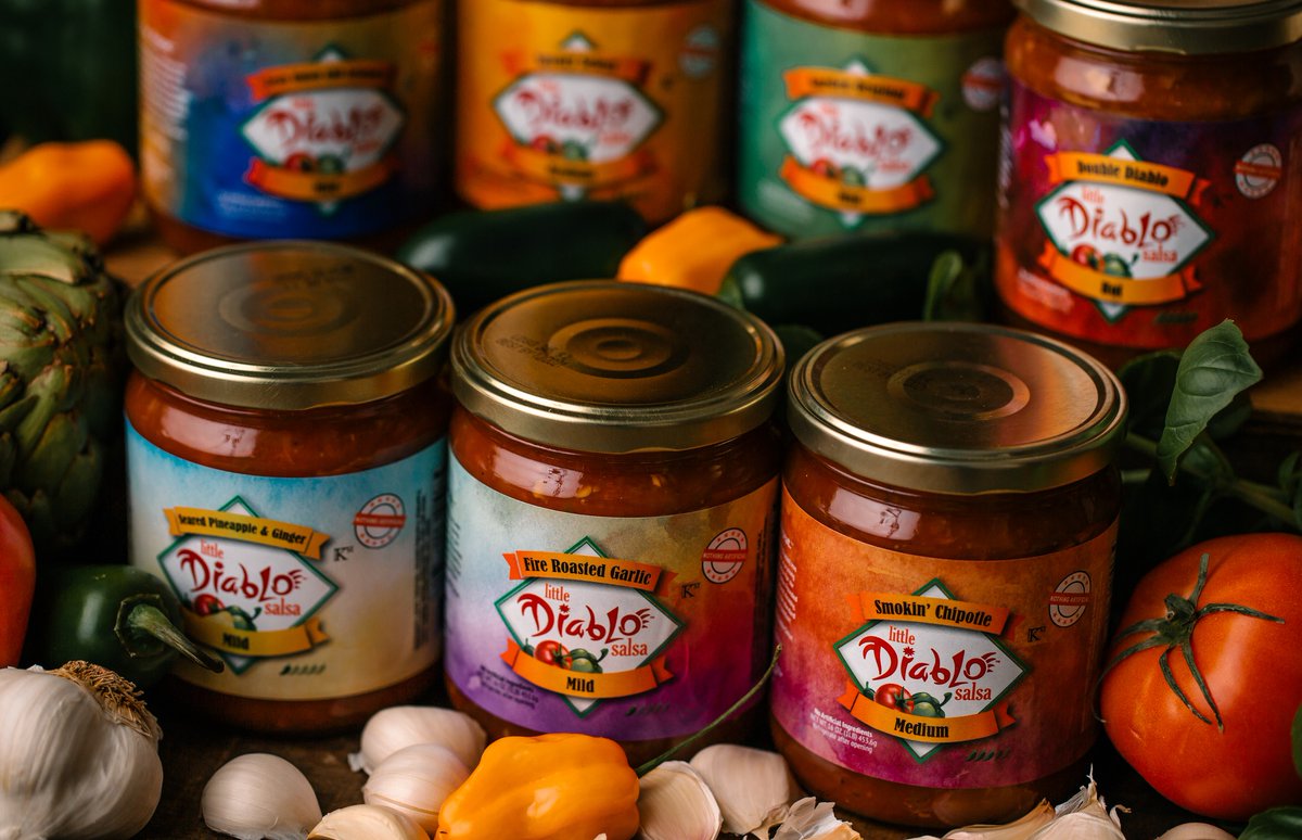 DiabloSalsa's tweet photo. You can't find our salsas in the refrigerated section, that's where the ones with additives, preservatives and other nasty stuff are. All Little Diablo Salsas are all-natural, and only need to be refrigerated after being opened! https://t.co/vJcpatZkhP