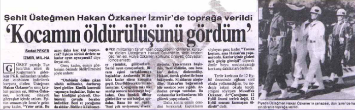 yzbprice_'s tweet photo. 1991 yılında Iğdır'da görevli olan Üsteğmen Hakan Özkaner (Almanya'dan dönen) eşi ve çocuğu ile seyahat halindeyken yol kesen (PKK) terör örgütü grubu tarafından eşi ve çocuğunun gözleri önünde yanında bir asker ile birlikte dövülüp, kurşuna dizilmiş... https://t.co/Gr70TmRBQN