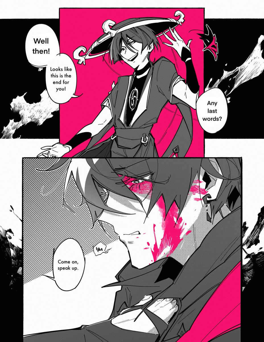_keroppachi's tweet image. hip hip hooray its chiscara day 🥳
i redrew the veeeerrrry first chscr comic i did way back in 2021!!!
#chiscara #scarachilde