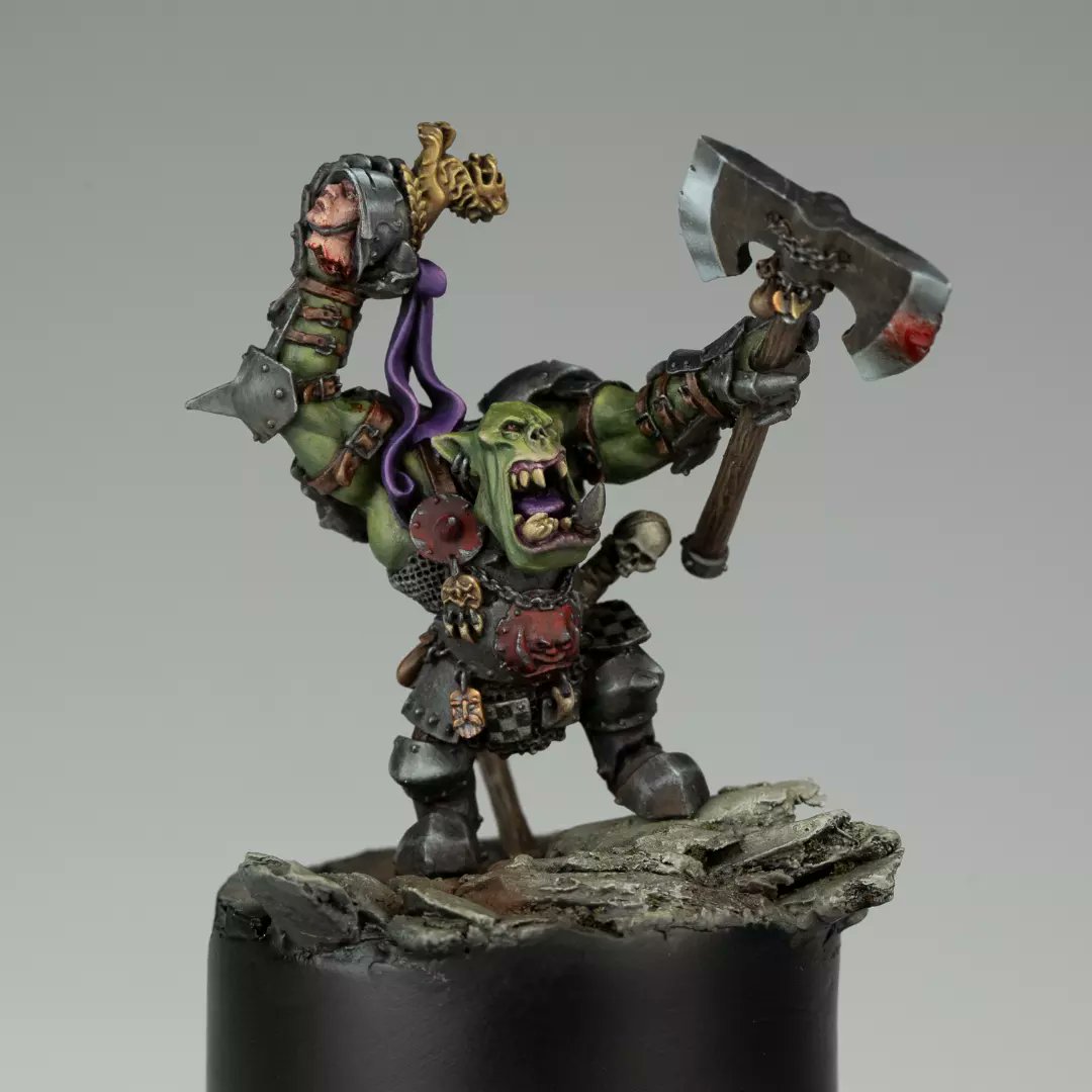 Howdy friends! This was my entry for <a href="/thegdcompendium/">thegoldendemoncompendium</a> 's #orktoberchallenge2023!
Sadly he didn't place but I'm still pretty happy with how he turned out, especially since i only spent a couple of weeks on him but I did run out of time at the end 😅
I hope you like ☺️
<a href="/warhammer/">Warhammer Official</a>