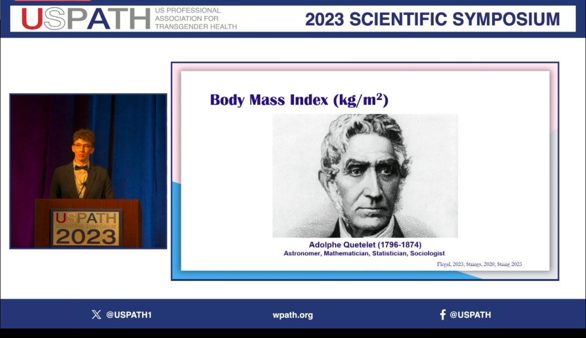 mangelini_med's tweet photo. Looking back to this amazing weekend following #USPATH. So many experts and fields of active research and discussion!

My favourite topic has been the potential harms of using BMI as a proxy of health and as clinical decision tool for gender-affirming surgery 🤔

@USPATH1 @wpath https://t.co/dsrQD5PFW4