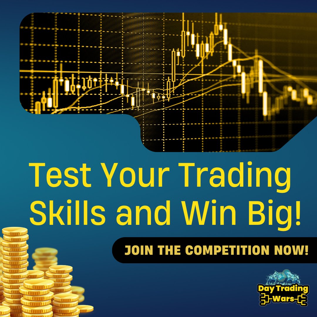 DayTradingWars's tweet photo. Looking for an adrenaline rush? Take on the challenge of Day Trading Wars for your chance to win $5,000! Check out our video to learn all about it. #DTWars #DayTradingWars https://t.co/siTZlfxPl5