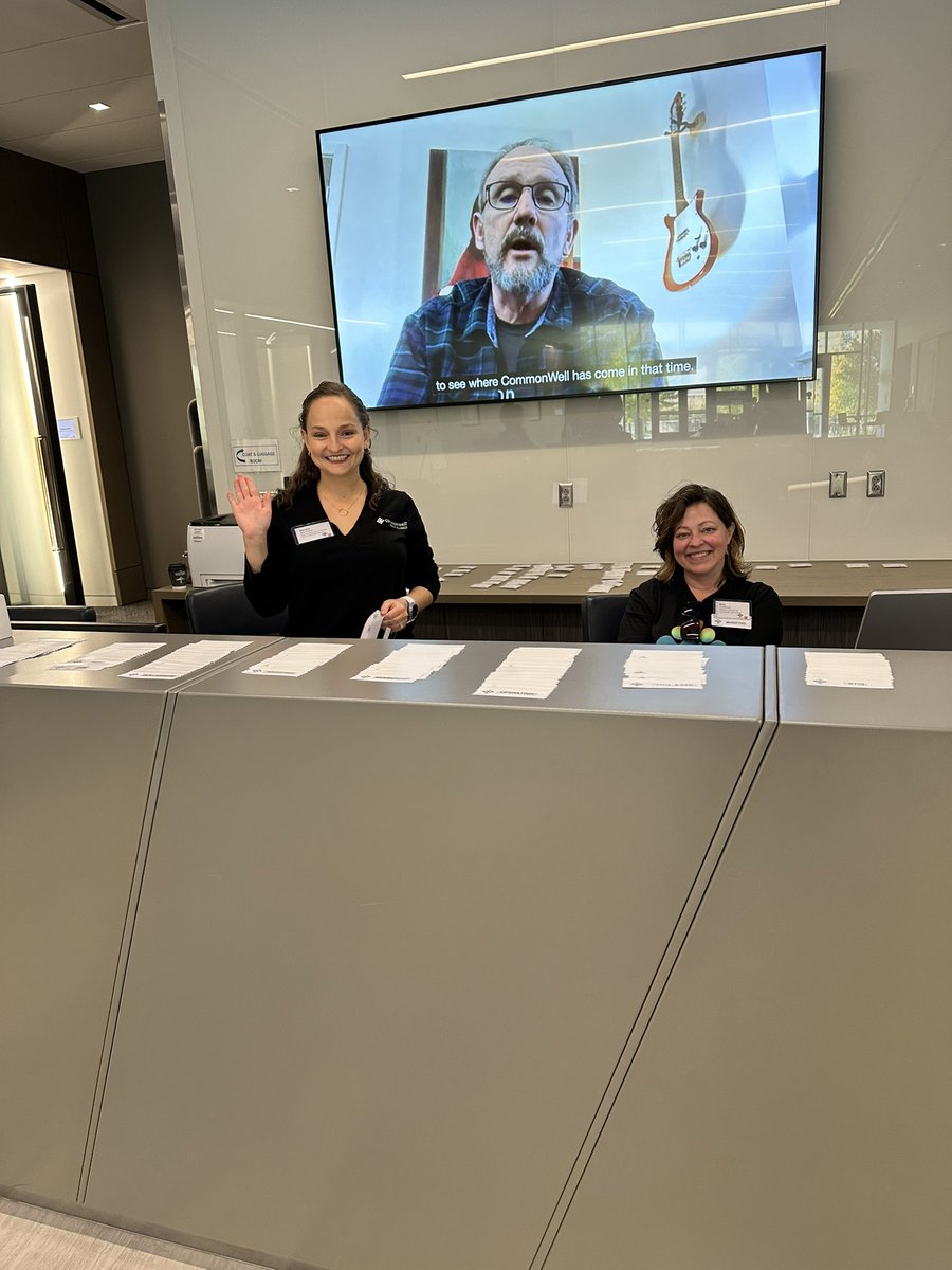 liz_buckle's tweet photo. The @CommonWell Annual General Meeting & Fall Summit has officially kicked off! #CWFallSummit @paul_wilder @SamLambson https://t.co/QY8ZXuse8B