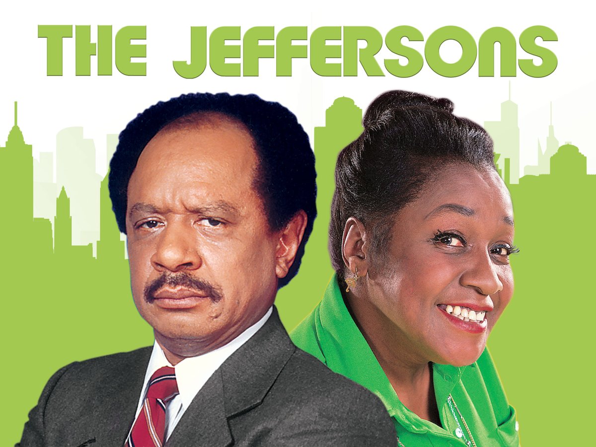 UzoOmetu's tweet image. Come the 70s, shows like "The Jeffersons" &amp;amp; "Good Times" gave us a glimpse into the working-class Black family - a narrative finally making waves on a large scale. #SitcomHistory