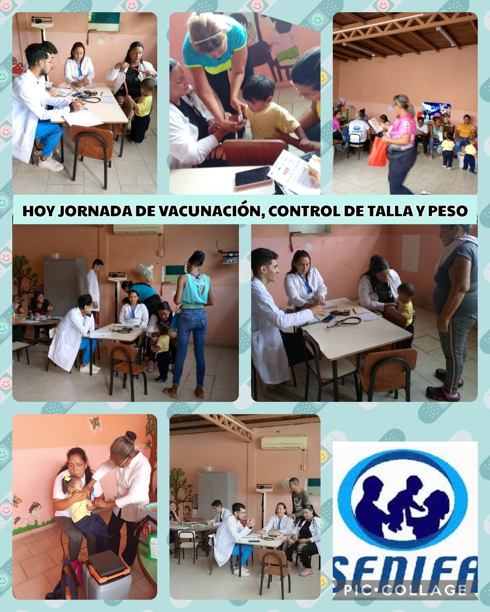 SENIFASucre's tweet photo. Simoncitos Comunitarios de Cagua Municipio Sucre, hoy activados con jornada de vacunación y control de talla y peso de nuestros niños y niñas, con el apoyo del equipo médico y enfermeras del NAP Y CDI del sector Tamborito. #NOALCIERREDESENIFA @NicolasMaduro @_LaAvanzadora https://t.co/Olfy0fPrrt