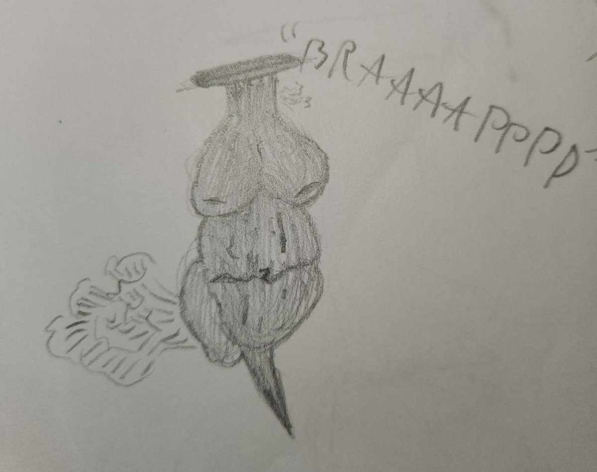 Pyrokitten6's tweet image. Big Ole Nail, The Brappening (drawn by @widefrog2