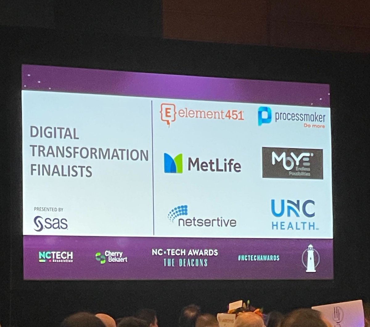 processmaker's tweet photo. 📣 We're honored to announce that we were finalists for the 2023 Digital Transformation Award at the NC Tech Awards! 🏆 Let's continue to chart the future of AI and digital transformation! 🚀

#nctechawards #digitaltransformation #aiautomation https://t.co/1lHg23jt9G