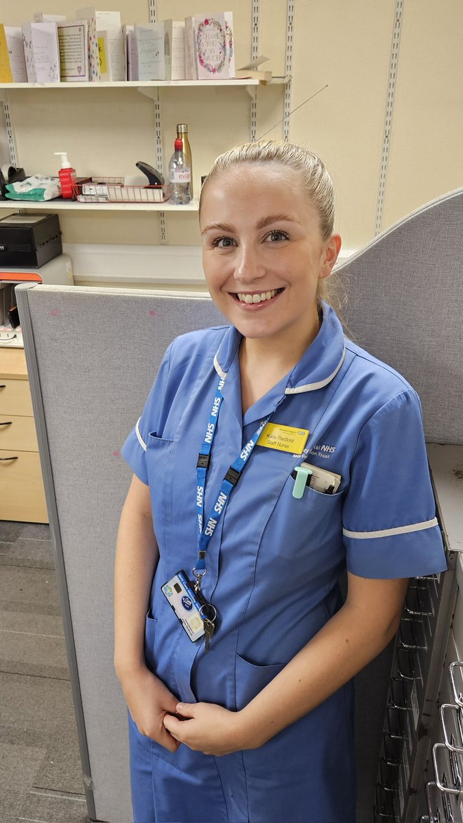 Katie was GIW special mention for September. Recognised for the way she cares for patients and their families, particularly recognising her support to those receiving palliative care and treatment. 🤩