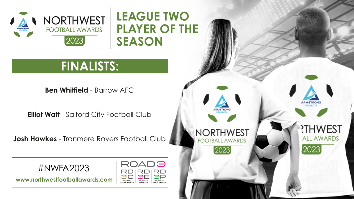 Armstrong Projects Northwest Football Awards (@nwfawards) on Twitter photo 🌟 The <a href="/armstrong_proj/">Armstrong Projects</a> NWFA League Two Player of the Season 🌟
The winner is… Salford City's <a href="/ell_watt00/">elliot watt</a>.
#NWFA2023 | <a href="/SalfordCityFC/">Salford City FC</a> 🌟 The <a href="/armstrong_proj/">Armstrong Projects</a> NWFA League Two Player of the Season 🌟
The winner is… Salford City's <a href="/ell_watt00/">elliot watt</a>.
#NWFA2023 | <a href="/SalfordCityFC/">Salford City FC</a>
