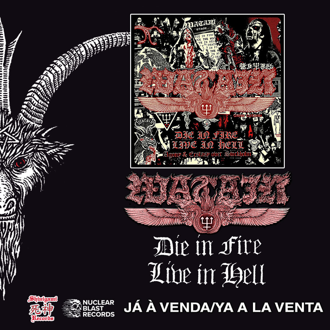 shinigamirec's tweet photo. #Watain: Já à venda álbum ao vivo #DieInFire: #LiveInHell (#AgonyAndEcstasyOverStockholm)"
WATAIN: Ya a la venta álbum en vivo "DIE IN FIRE: LIVE IN HELL (AGONY AND ECSTASY OVER STOCKHOLM)"
https://t.co/MMJrAtpkTc
@nuclearblast https://t.co/8Sr9acvsrs
