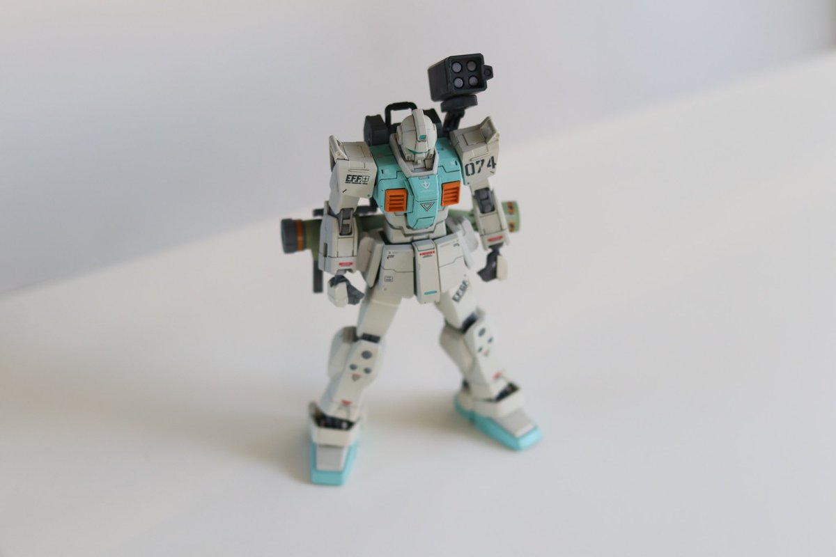 gabgrade's tweet photo. HGUC GM Ground Type 

#gundam #gunpla #ガンプラ https://t.co/Y1aOxr0D0S