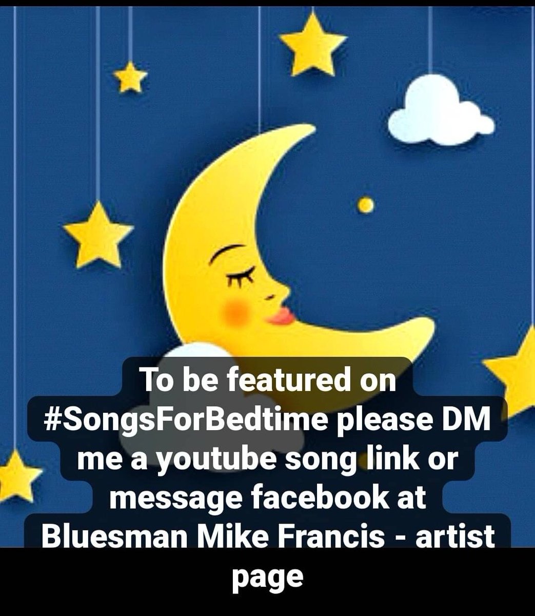 BluesmanMikeF's tweet image. How to chose or be featured on #SongsForBedtime any night of any week

For everyone 

#Blueshour Coldplay #Mastermind