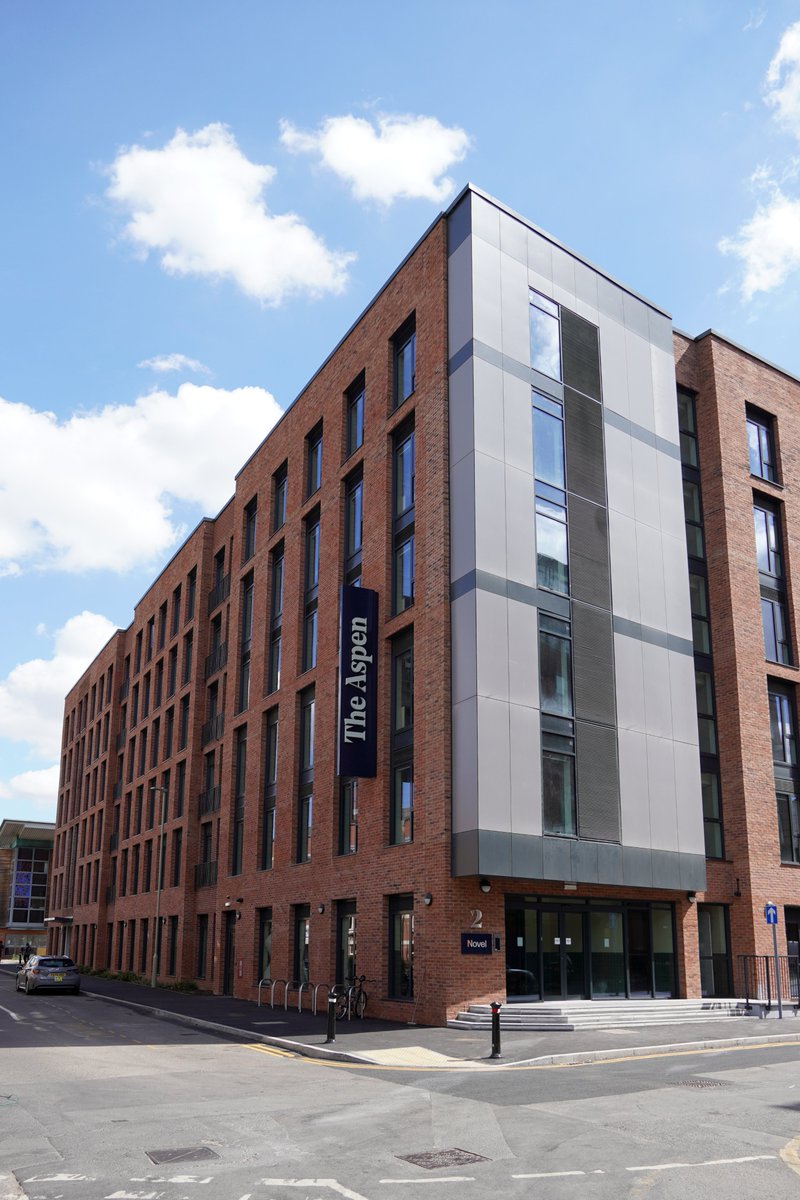 ProConLeics's tweet photo. Soon be Thursday's #ProConAwards 2023 ceremony at @LCFC - so here's a look the final contender for Large Residential, sponsored by @Morro_PS - it's The Aspen student apartments, submitted by @rgp_Ltd https://t.co/uL2GItIXmm