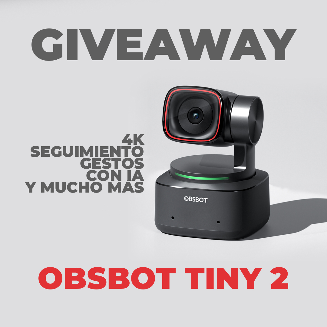 ANGEL MENDEZ (@angelmendez_a) on Twitter photo ‼️SORTEO‼️ <a href="/OBSBOT_Official/">OBSBOT</a>  #obsbot_Tiny2 #webvam #blackfriday
✅1 Sigue a OBSBOT en sus cuentas
X: x.com/OBSBOT_Official
Instagram: instagram.com/obsbot/
✅2 Mandame por DM las 5 palabras ocultas del video: bit.ly/49mHHNn
✅3 Like + comenta + comparte este post ‼️SORTEO‼️ <a href="/OBSBOT_Official/">OBSBOT</a>  #obsbot_Tiny2 #webvam #blackfriday
✅1 Sigue a OBSBOT en sus cuentas
X: x.com/OBSBOT_Official
Instagram: instagram.com/obsbot/
✅2 Mandame por DM las 5 palabras ocultas del video: bit.ly/49mHHNn
✅3 Like + comenta + comparte este post