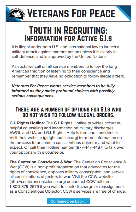 bkeithb's tweet photo. #Biden continues illegally occupying #Iraq &amp; #Syria, committing #WarCrimes, stealing #oil &amp; putting #US troops in harm's way.

As a veteran I ask the troops: Did you enlist to b/c thieves for rich pri©ks in D.C.? If not, see materials from @VFPNational

#USOutOfSyria #USOUTOFIRAQ https://t.co/uOTgFh5P7G