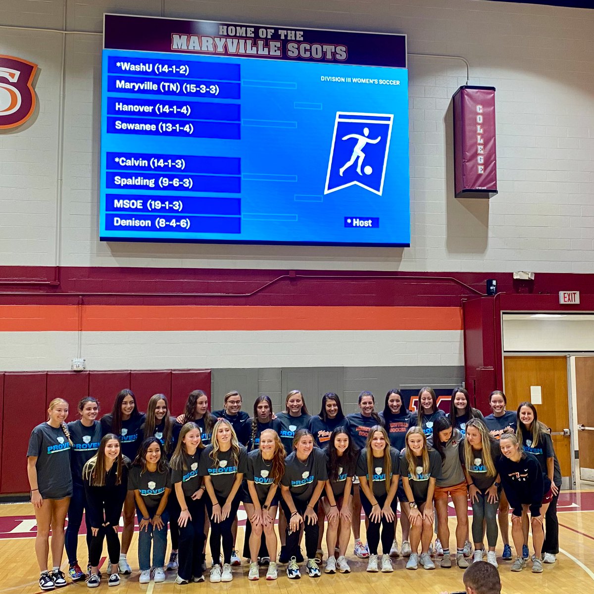 bcoker's tweet photo. And… our @MaryvilleC Women’s Soccer team is headed to the @NCAADIII tournament this weekend – we’re in the bracket! @MCScots @mcscotswsoccer #GoScots #maryvillecollege ⚽️ https://t.co/AuRtpcx5Ne