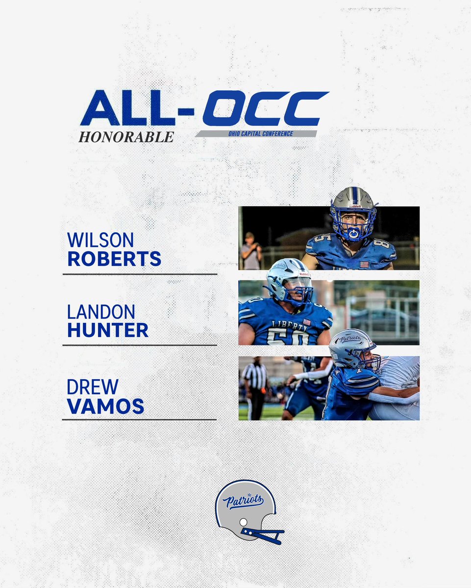 OlibFootball's tweet photo. 𝐀𝐥𝐥-𝐎𝐂𝐂 𝐏𝐚𝐭𝐫𝐢𝐨𝐭𝐬

Congrats to our athletes on receiving 9 all-conference honors for the 2023 season. https://t.co/wU0jhCjDQ8