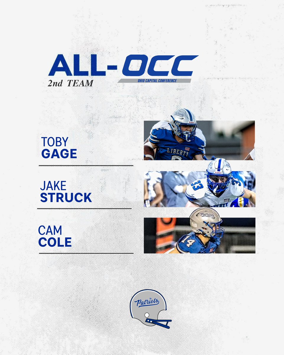 OlibFootball's tweet photo. 𝐀𝐥𝐥-𝐎𝐂𝐂 𝐏𝐚𝐭𝐫𝐢𝐨𝐭𝐬

Congrats to our athletes on receiving 9 all-conference honors for the 2023 season. https://t.co/wU0jhCjDQ8